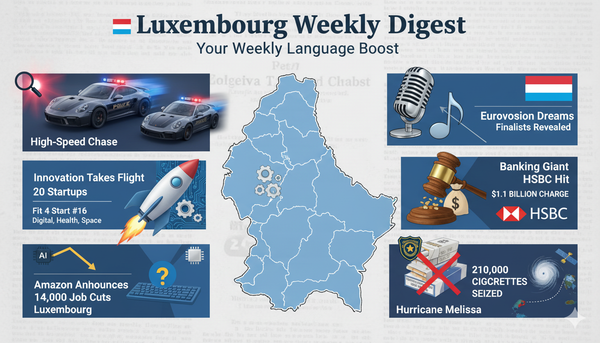 Luxembourg This Week: Stolen Porsches, Billion-Dollar Verdicts & Eurovision Dreams